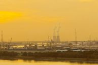 Impression soleil couchant, vue d‘Anvers - photographie pigmentaire - 40 x 60 cm - 2017