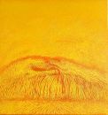 Champ de blé - huile sur toile - 150 x 150 cm - 2003
