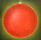 Boule de Noël - huile sur toile - 80 x 80 cm - 1985