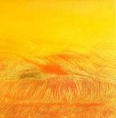 Champ de blé - huile sur toile - 150 x 150 cm - 2004
