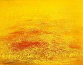 Champ de blé - huile sur toile - 120 x 80 cm - 1999