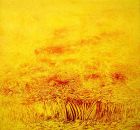 Champ de blé - huile sur toile - 150 x 150 cm - 2003