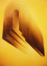 OVNI - huile sur toile - 200 x 200 cm - 1987