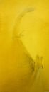 Machine agricole - huile sur toile - 80 x 150 cm - 1989