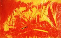 Deux femmes - huile sur kraft - 150 x 120 cm - 1984 - acquisition FRAC Centre