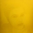 Ludmilla - huile sur toile - 80 x 80 cm - 2005