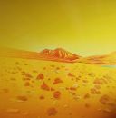 Désert d‘Atacama - huile sur toile - 200 x 200 cm - 2012