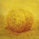 Meule de paille - huile sur toile - 35 x 35 cm - 2000