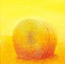 Meule de paille - huile sur toile - 35 x 35 cm - 2010